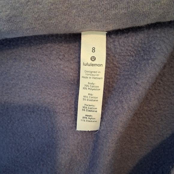 Lululemon Radiant Jacket II Heathered Purple Quartz (First Release) Size 8 - Picture 4 of 12